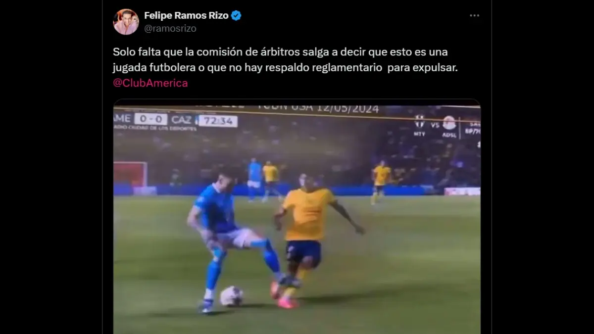 Felipe Ramos Rizo realizó un análisis donde cuestiona al arbitraje de la Liga MX.