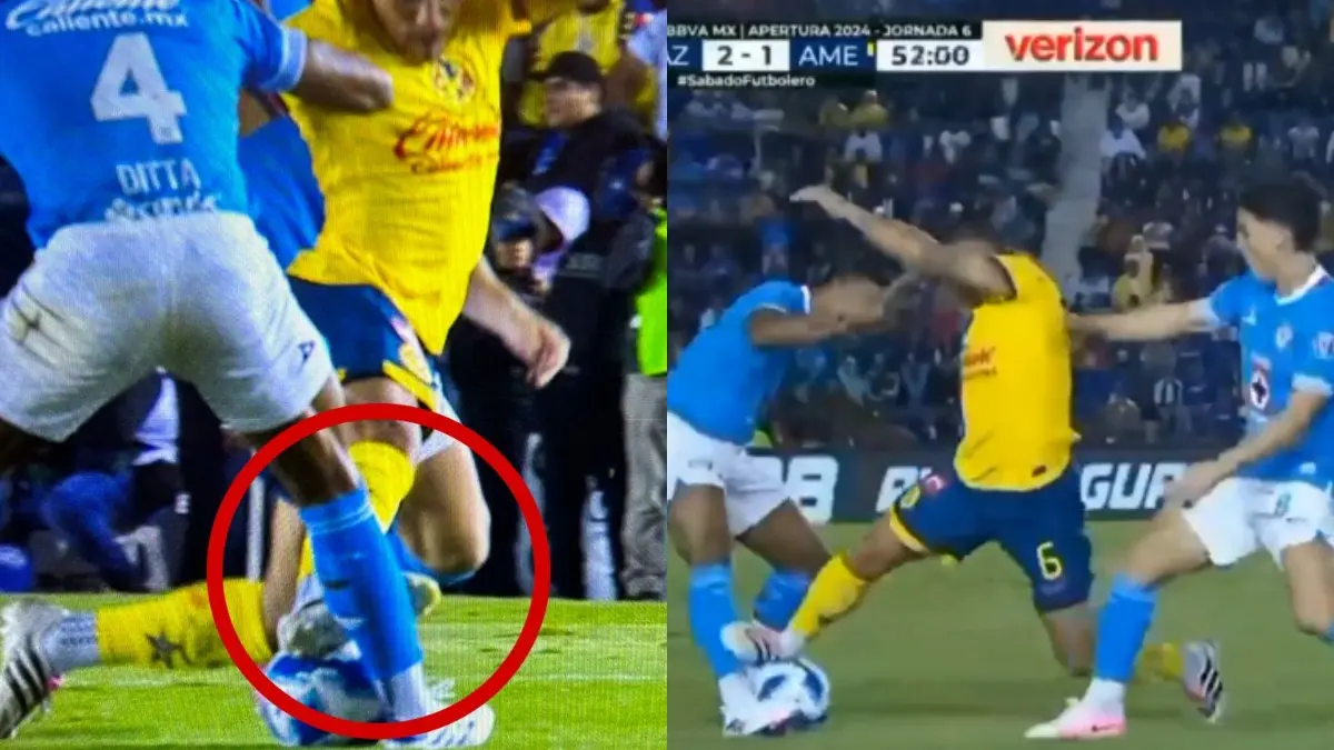 El análisis realizado generó los mismos cuestionamientos debido a que Rotondi igualmente toca el balón antes de conectar a su rival.