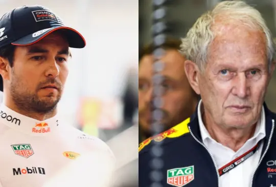 Helmut Marko reconoció que hay la posibilidad de la salida de Checo Pérez