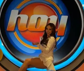 Alana Lliteras sufre acoso en plena transmisión de Hoy