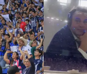 Afición de Rayados se burla de Faitelson tras golear al Atlético de San Luis