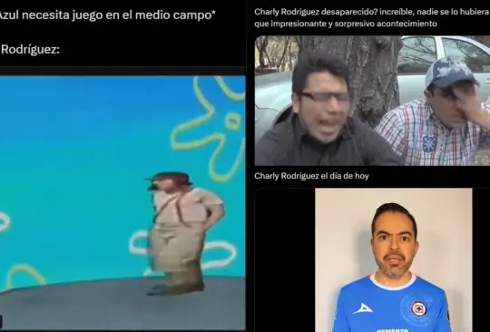 Los memes se fueron contra Charly Rodríguez.