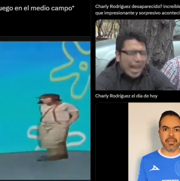 Charly Rodríguez es víctima de memes por desaparecer con Cruz Azul