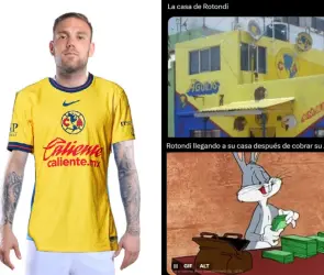 Rotondi es víctima de los memes por sus ayudas al América