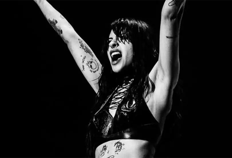 La cantante argentina fue bien recibida por sus fans