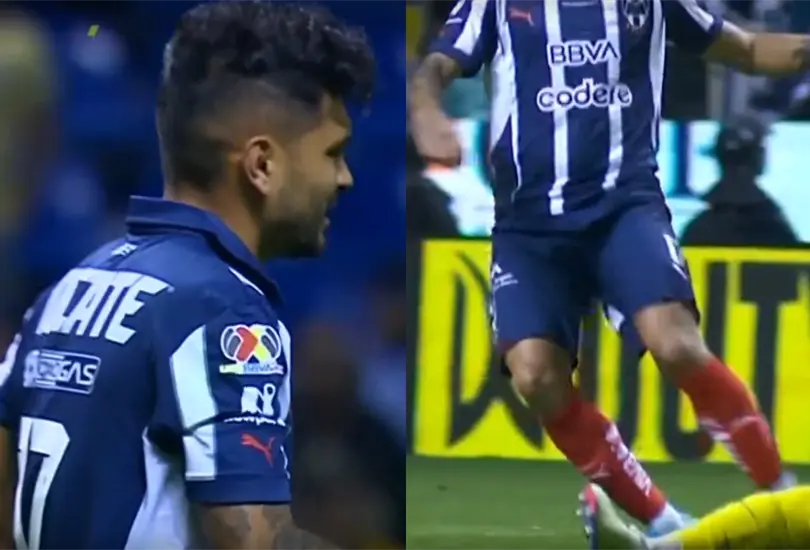 Tecatito Corona sufri&oacute; una entrada que le dej&oacute; una gran herida.