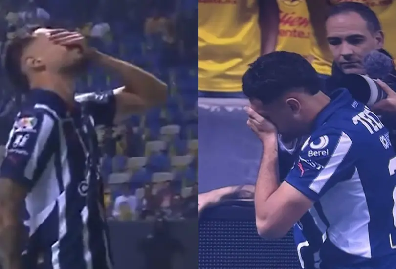 Lucas Ocampos sali&oacute; antes de los cinco minutos de partido.