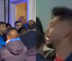 Canales y Tecatito entran a la fuerza a vestidor de los árbitros (VIDEO)