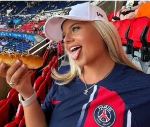 Apollonia, la modelo que roba miradas en las canchas