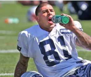 Aaron Hernández, el triste final de una estrella de la NFL