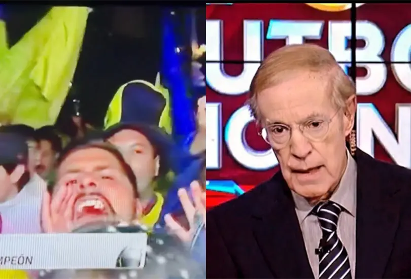 Un aficionado del Am&eacute;rica insult&oacute; a Jos&eacute; Ram&oacute;n Fern&aacute;ndez en vivo.