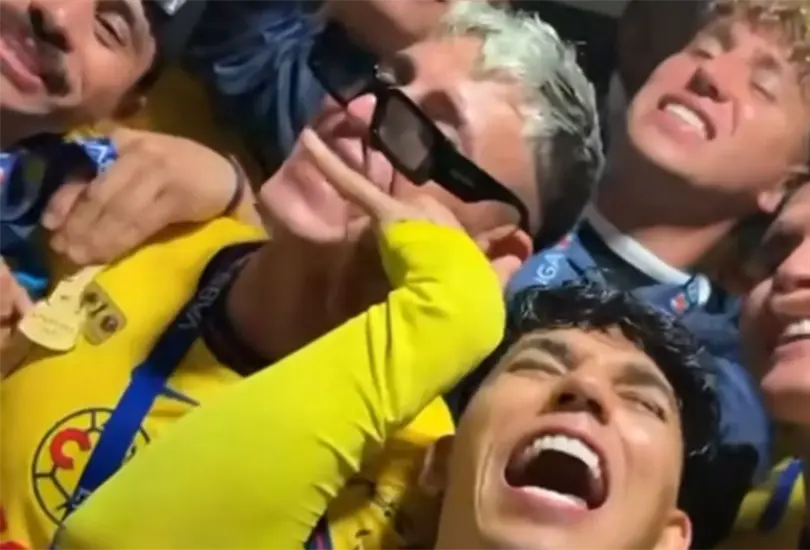El cuadro capitalino se acord&oacute; de sus rivales en plena celebraci&oacute;n.