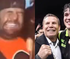 La reacción de Julio César Chávez tras el nocaut a Jaime Munguía (VIDEO)