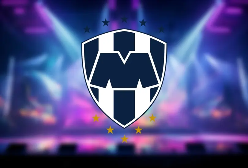 Rayados ten&iacute;a montado un gran escenario afuera del Gigante de Acero