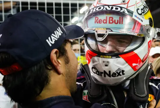 Max Verstappen se despidió de Checo Pérez en sus redes sociales