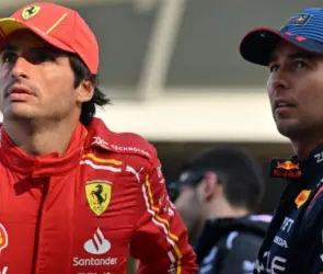 La emotiva despedida de Carlos Sainz a Checo Pérez