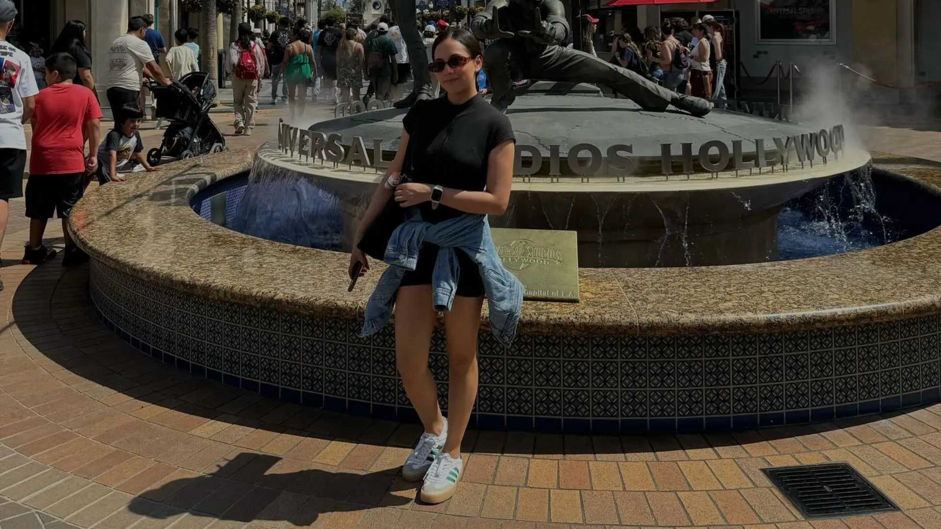 Fue ella misma quien compartió el clip a través de TikTok y tuvo miles de visualizaciones.