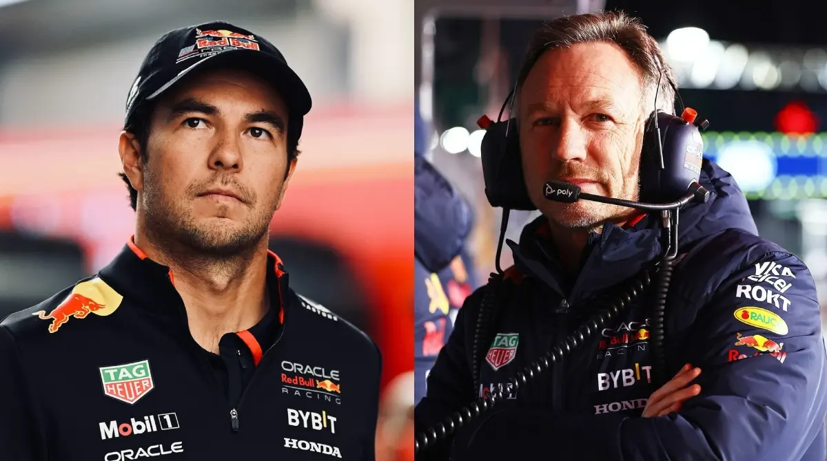  Christian Horner se deslinda de la salida de Checo Pérez 