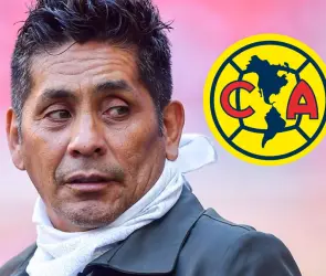 Captan a Jorge Campos celebrando el Tricampeonato del América