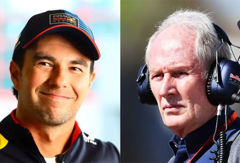 Sergio P&eacute;rez nuevamente fue v&iacute;ctima de los comentarios de Helmut Marko.