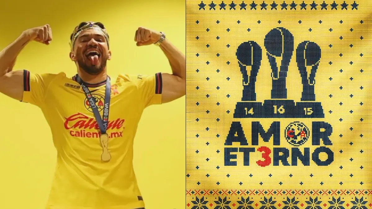  América sigue festejando el haber conseguido el tricampeonato 