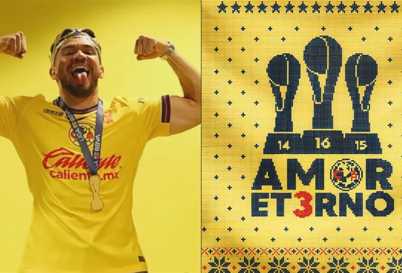 Am&eacute;rica sigue festejando el haber conseguido el tricampeonato