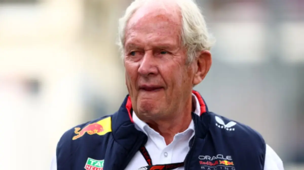  Helmut Marko habló sobre la rescisión de contrato de Checo 