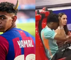 Lamine Yamal es víctima de burlas por regresar con su exnovia