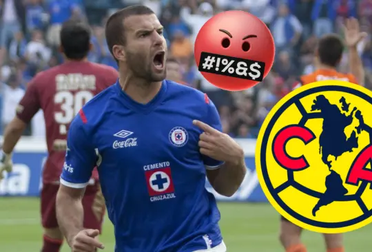 El exgoleador de Cruz Azul se ha convertido en el enemigo número uno del americanismo.