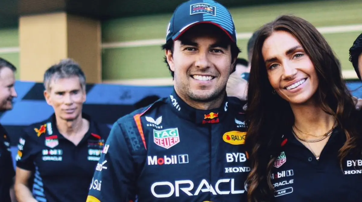  Alice Hedworth y Checo Pérez tuvieron una gran cercanía dentro de Red Bull 