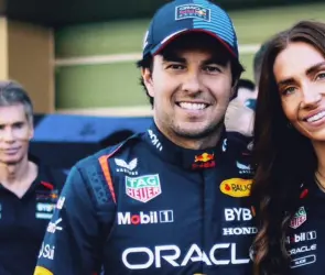 Alice Hedworth lanza mensaje de despedida a Checo Pérez