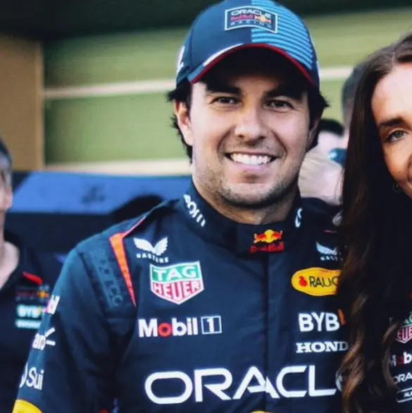 Alice Hedworth lanza mensaje de despedida a Checo Pérez