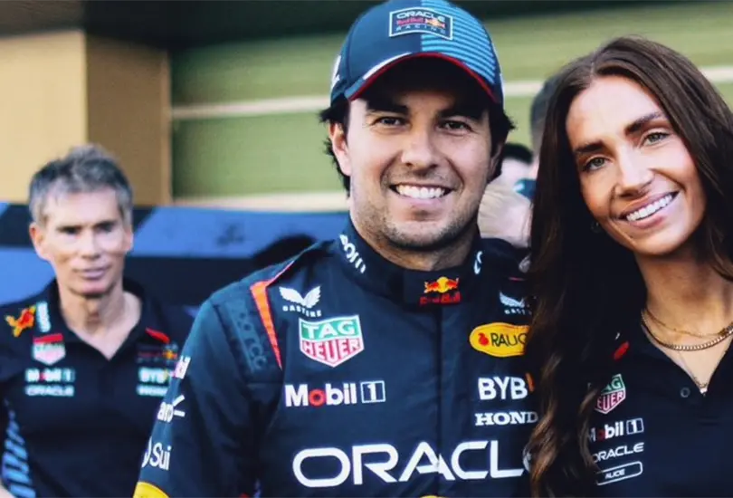 Alice Hedworth y Checo P&eacute;rez tuvieron una gran cercan&iacute;a dentro de Red Bull