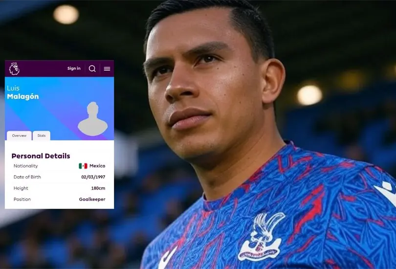 Luis Ángel Malagón ha sido ligado con el Crystal Palace Luis Ángel Malagón ha sido ligado con el Crystal Palace