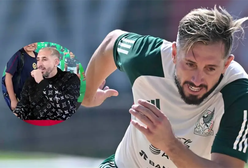 H&eacute;ctor Herrera aprovecha su tiempo libre.
