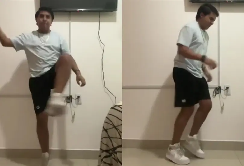 No solo result&oacute; un gran futbolista, tambi&eacute;n un gran bailar&iacute;n.