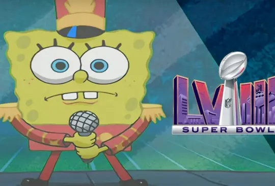 Bob Esponja promete robarse el Super Bowl LVIII.