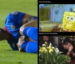 Los memes de la lesión del Toro Fernández con Cruz Azul ¡Se lesionó solo!