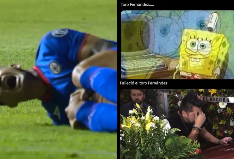 Gabriel Toro Fern&aacute;ndez tuvo que salir del Cruz Azul vs Atl&eacute;tico de San Luis luego de sufrir una lesi&oacute;n de consideraci&oacute;n.