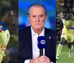 Raúl Orvañanos confunde a Dilrosun con Quiñones en el América vs León (VIDEO)