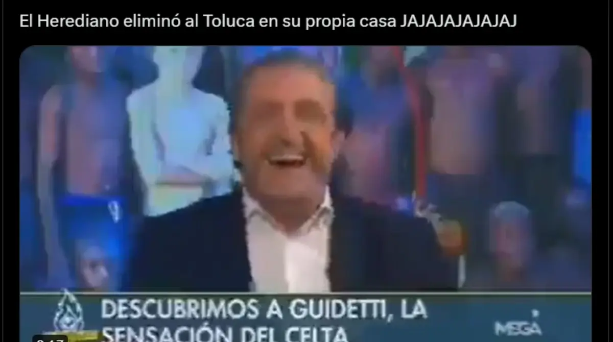 Los memes y burlas que dejó la bochornosa eliminación del Toluca a manos del Herediano