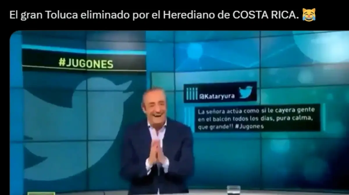 Los memes y burlas que dejó la bochornosa eliminación del Toluca a manos del Herediano