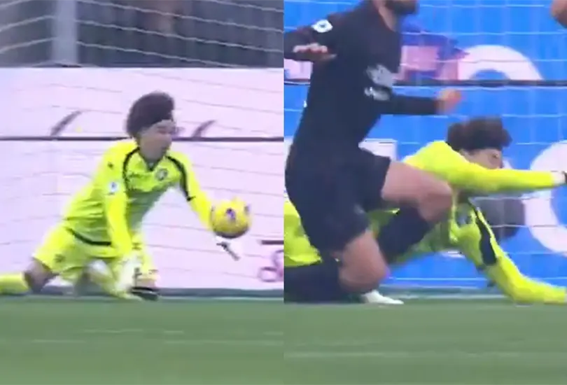 Guillermo Ochoa nuevamente tuvo una actuación cuestionable bajo los tres postes del Salernitana. Guillermo Ochoa nuevamente tuvo una actuación cuestionable bajo los tres postes del Salernitana.