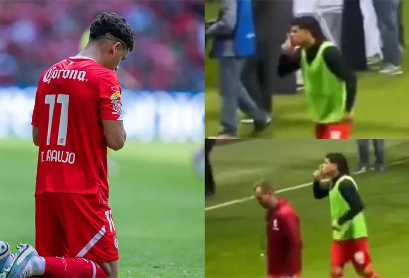 Maxi Araujo reconoci&oacute; su error con la afici&oacute;n del Toluca.