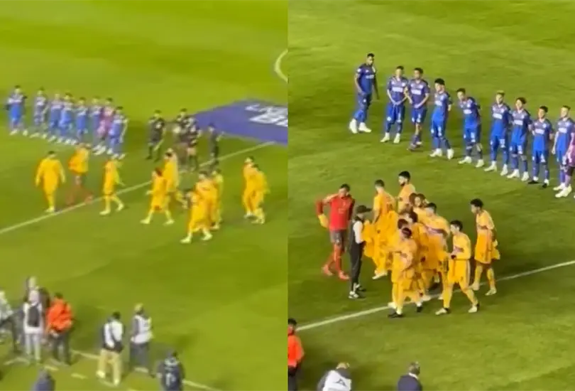 Tigres realiz&oacute; un acto de anti fair play con Cruz Azul
