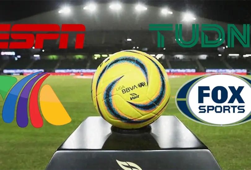 La Liga MX tiene a sus equipos distribuidos en distintas se&ntilde;ales de televisi&oacute;n.