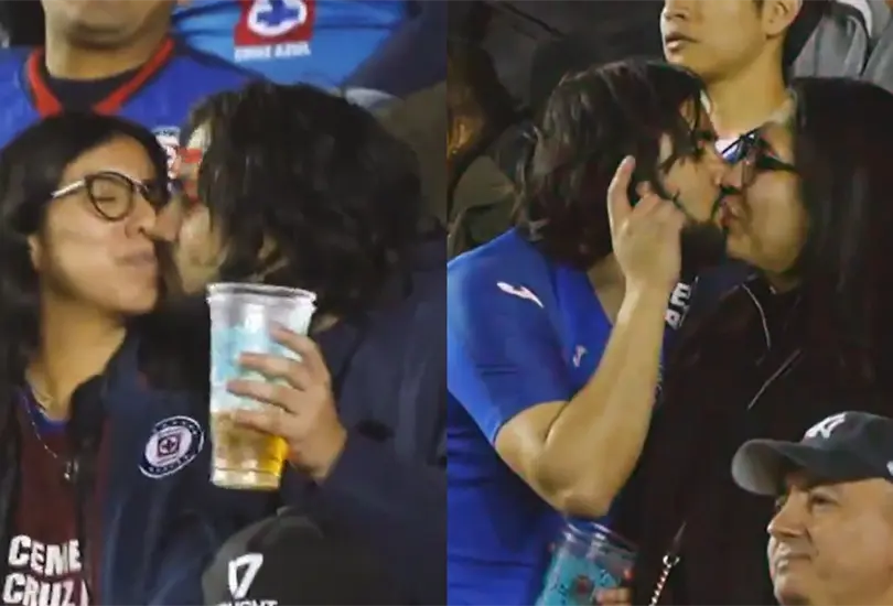 Un aficionado de Cruz Azul dio de qu&eacute; hablar en el Estadio Ciudad de los Deportes.