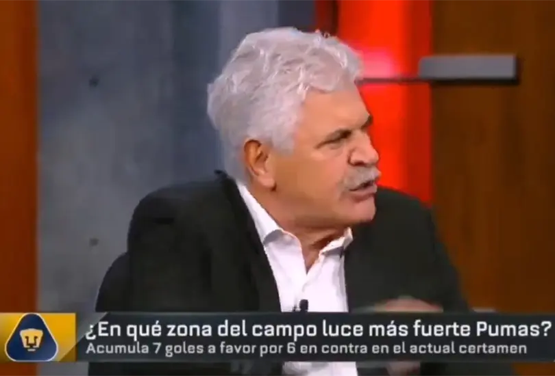 Tuca Ferretti estall&oacute; en transmisi&oacute;n de ESPN.
