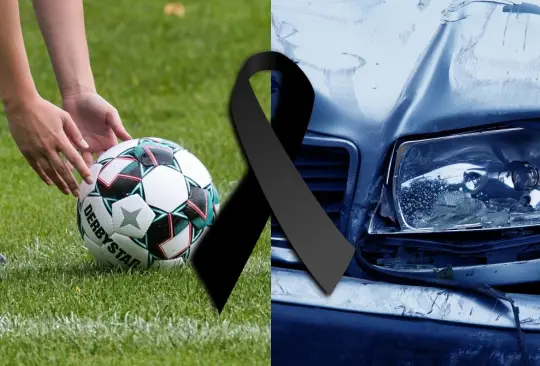 Un reconocido futbolista perdió la vida en un accidente de auto.