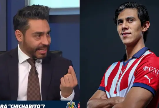 JJ Macías no ha jugado con Chivas y Rubén Rodríguez, de Fox Sports, los acusó de esconder la lesión que sufrió